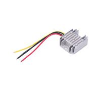 Oumefar Regulador de Conversión de Voltaje CC, Convertidor Impermeable, | Reductor de Potencia de 48 V a 5 V para Motores, Aluminio Fundido a Presión, 66 X 58 X 23 Mm