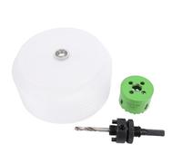Oumefar Sierra Perforadora con Luces Empotradas de 2 Pulgadas con | Construcción bimetálica, eficaz recogida de polvo, para metal, madera y plástico.