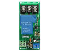 Oumefar Temporizador Ajustable Retardo DC 12V 30A Retardo Interruptor de Encendido/Apagado Módulo de relé Temporizador Relé Temporizador Multifuncional Estable de Alta precisión para Equipo