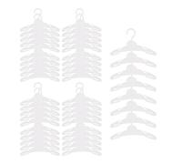 Ounfhtrttk 48 Perchas de Plástico Antideslizantes para Ropa de Perro, de 18 cm de, Color