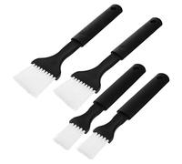 OUNONA 4piezas Pinceles De Nylon para Repostería y Cocina y Cepillos Plásticos para Basting y Barbacoa Limpieza y Agarre Cómodo