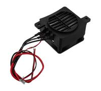 OUNONA Calentador de Aire PTC 12v 100w Cerámico con Ventilador Negro | Calefacción Rápida y Temperatura Constante, Deshumidificación y Protección contra Sobrecalentamiento, para Oficina y Hogar