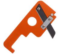 OUNONA Cepilladora de Mano Pequeña, Cepilladora Manual para Carpintería, Abs y Acero, Avance Paralelo y Ajuste de Cuchillas, para Trabajar la Madera