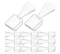 OUNONA Cuchara Medidora Transparente 20 Ml para Mascarilla Facial en Polvo y Líquidos Herramienta Reutilizable para Mezclar y Dosificar Arcilla y Tinte Cabello Uso en Belleza y Cuidado