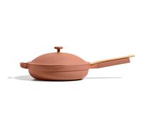 Our Place Gran Sartén Always | Sartén de cerámica de 31.75 cm con tapa modular y espátula de madera de haya | Utensilio de cocina patentado 10-en-1 antiadherente, no tóxico, sin PFAS | Apto para