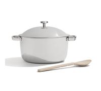 Our Place Titanium Perfect Pot Pro - Olla antiadherente sin revestimiento de 6,4 L | Titanio y acero inoxidable de tres capas | Apto para horno hasta 538 °C y compatible con todas las placas de cocina