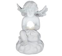 out of The Blue Ángel Sentado con LED - Bola de 7 x 11,5 cm Aprox