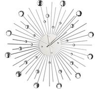 Out of the blue Objeto Decorativo/Reloj de Pared con Estrellas de Strass/Material: Metal
