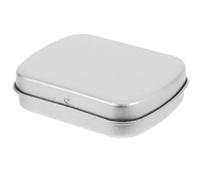 Outanaya Caja Organizadora de Esmaltes de Uñas Multirejilla de Acero Inoxidable Plateado, Contenedor para Almacenamiento de Gel y Accesorios de Manicura, Adecuado para Cuidado y Decoración