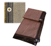 Outdoor e Cloth 90% Blocka, transpirable, para jardín, lona resistente a la intemperie con ojales, ideal para valla, cubierta de malla Sune de 12 x 12 m