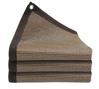 Outdoor e Cloth - Tela Sune de 12 x 18 m, 85% de bloqueo UV con ojales, cubierta transpirable para patio, péra, invernadero, jardín, terraza y espacios al aire libre