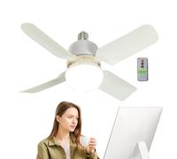 Outdoor Enclosed Ceiling Fan, LED Ceiling Fan With Light, Quiet Ceiling Fan With Remote, Enclosed Fan For Home, Ceiling Fan For Living Room, Mute LED Ceiling Fan, Bedroom Quiet Ceiling Fan, Modern Cei