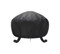 Outdoor Fire Pit Cover Heavy Duty Impermeable Oxford Fabric Shield Camping