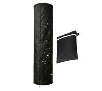 Outdoor Heater Cover 3D Wind-Resistant Multi-Purpose Shield with Zipper | Patio Outdoor Heaters Cover for Garden Courtyard Home Camping Indoor Workshop Basement Porch Deck Balcony