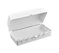 Outdoor Outlet Box - Waterproof Heavy Duty Padlock Lockable Weatherproof | Outdoor Electrical Box - For Christmas Holiday Decoration Light, Plug, Outlet, Socket, Power Strip, Timer, Tool, Outdoor Box