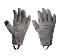 Outdoor Research Ironsight II FR Guante | Guantes tácticos ignífugos Nomex y Kevlar, dedos de cuero para pantallas táctiles, lobo gris, XL