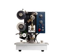 OUTFYT Máquina codificadora de Bolsas plástico for pequeñas Empresas, Impresora Cinta Color, máquina Estampado en Caliente automática,Multisuperficie