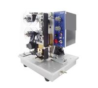 OUTFYT Máquina codificadora de Fecha producción, Impresión Cintas precinto Acero, eléctrica, Codificadora Manual caducidad,Multisuperficie