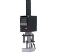 OUTFYT Máquina de Estampado en Caliente portátil, Herramienta Repujado, 500 W, Temperatura Ajustable, máquina Cobre,Multisuperficie(10X13CM)