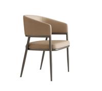 OUTIFUOTPP Mesa y sillas de Comedor lujosas: el diseño Asientos Estilo Hotel, con un Italiano Moderno, es Adecuado Tanto for entornos Familiares como Ocio(A)