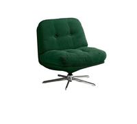 OUTIFUOTPP Muebles Modernos for Sala de Estar, sofá Individual, sillón Pana, Silla Decorativa for Espacio pequeño, cómoda Lectura(Dark Green)