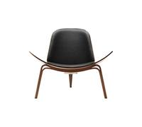 OUTIFUOTPP Silla de avión Creativa nórdica, sofá for Sala Estar, Ocio, balcón, sillas con Respaldo, Individuales cómodas y Ligeras Lujo Modernas(Black B)