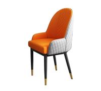 OUTIFUOTPP Sillas De Comedor Lujo Ligeras Alta Gama for Uso Doméstico Pequeño, Mesas Y Negociación Estilo Italiano Modernas, Simples Gruesas for Hoteles(Buff)