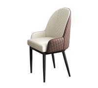 OUTIFUOTPP Sillas De Comedor Lujo Ligeras Alta Gama for Uso Doméstico Pequeño, Mesas Y Negociación Estilo Italiano Modernas, Simples Gruesas for Hoteles(Light Gray)