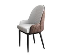 OUTIFUOTPP Sillas De Comedor Lujo Ligeras Alta Gama for Uso Doméstico Pequeño, Mesas Y Negociación Estilo Italiano Modernas, Simples Gruesas for Hoteles(Dark Gray)