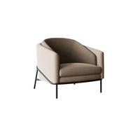 OUTIFUOTPP Sillas de Sala Estar, sillones Individuales Modernos, Silla Relajante, tumbonas, sillón diseño, tocador con Suelo Decorativo, Muebles for el hogar(Khaki)