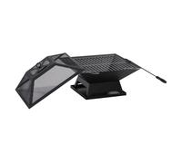 Outsunny Brasero Exterior Negro