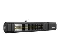 Outsunny Calefactor por Infrarrojos Terraza 2000 W, IP65, 9 Niveles Calor | Estufa Exterior Eléctrica Pared de Aluminio, Control por App/Táctil/Mando a Distancia, Temporizador 24 h y Funda