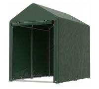Outsunny Carpa de Jardín para Herramientas Bicicletas Motos 1,2x1,8x1,65 m Verde green