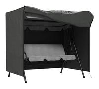 Outsunny Funda Balancín Jardín Impermeable 177x114x152 cm Gris Oscuro