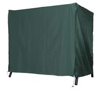 Outsunny Funda columpio jardín Oxford 600D impermeable con 2 cremalleras 177x114x152 cm Gris oscuro