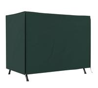 Outsunny Funda para columpios de exterior impermeable con cremallera 600D 205x124x164 Verde oscuro