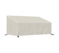 Outsunny Funda para Banco de Jardín 3 plazas 600D Impermeable UV/Polvo 218x111x63/101cm Beige