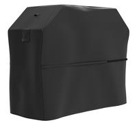 Outsunny Funda para Barbacoa Exterior Impermeable Funda Protectora para BBQ de Tela Oxford 600D Anti-Viento Anti-Polvo Anti-Humedad Anti-UV Cubierta de Barbacoa con Cierres de Velcro 147x61x122 cm Bla