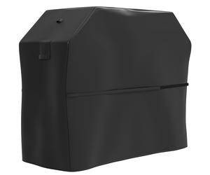 Outsunny Funda para Barbacoa Exterior Impermeable Funda Protectora para BBQ de Tela Oxford 600D Anti-Viento Anti-Polvo Anti-Humedad Anti-UV Cubierta de Barbacoa con Cierres de Velcro 147x61x122 cm Bla