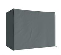 Outsunny Funda para columpio tipo Hollywood 3 plazas impermeable, funda protectora para columpio de jardín, tejido Oxford 220 x 125 x 172 cm, Gris Aosom España