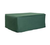 Outsunny Funda para muebles de jardín cubierta de protección con ojales de aluminio (varios colores y medidas), medida 210x140x80 cm, color verde Aosom España