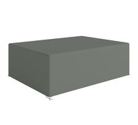 Outsunny Funda para muebles de jardín, funda de salón de jardín impermeable, cortavientos y anti-UV, 275 x 205 x 90 cm, gris Aosom España