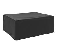 Outsunny Funda para muebles de jardín resistente al invierno Impermeable Cubierta anti-UV Funda 235 x 190 x 90cm Negro Aosom España