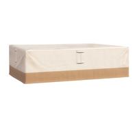 Outsunny Funda Protectora beige para Muebles de Jardín con tela oxford