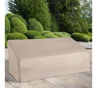 Outsunny Funda Protectora de Banco 3 Plazas Impermeable Exterior Jardín para Sofá Mesas Sillas Barbacoa 218x111x63/101cm