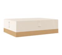 Outsunny Funda protectora para muebles de jardín 270x200x78 cm tela Oxford 600D impermeable Beige