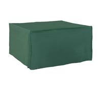 Outsunny Funda Protectora para Muebles de Jardín 600D Oxford Verde Green 135w x 135l x 75h