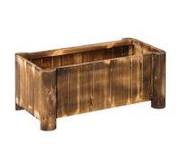 Outsunny Jardinera Madera Natural