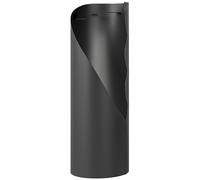 Outsunny Juego de Utensilios para Chimenea de 4 Piezas de Metal con Escoba Pala Atizador y Cubo 20x20x65 cm Plateado