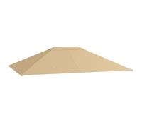 Outsunny Lona de repuesto para pérgola de poliéster de alta densidad 180 g/m² anti-UV 3x4 m Aosom España